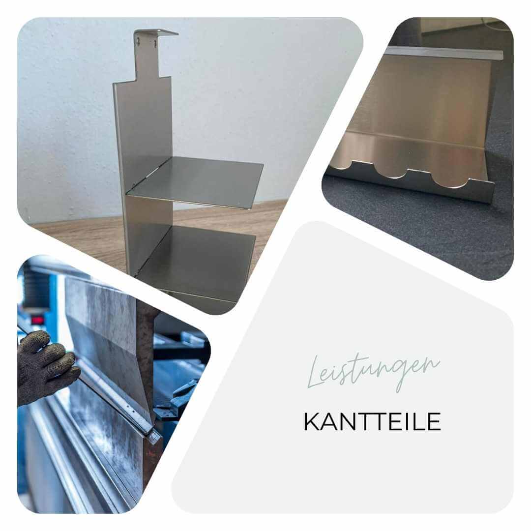 CNC Kantteile von JAKO Design in Edelstahl